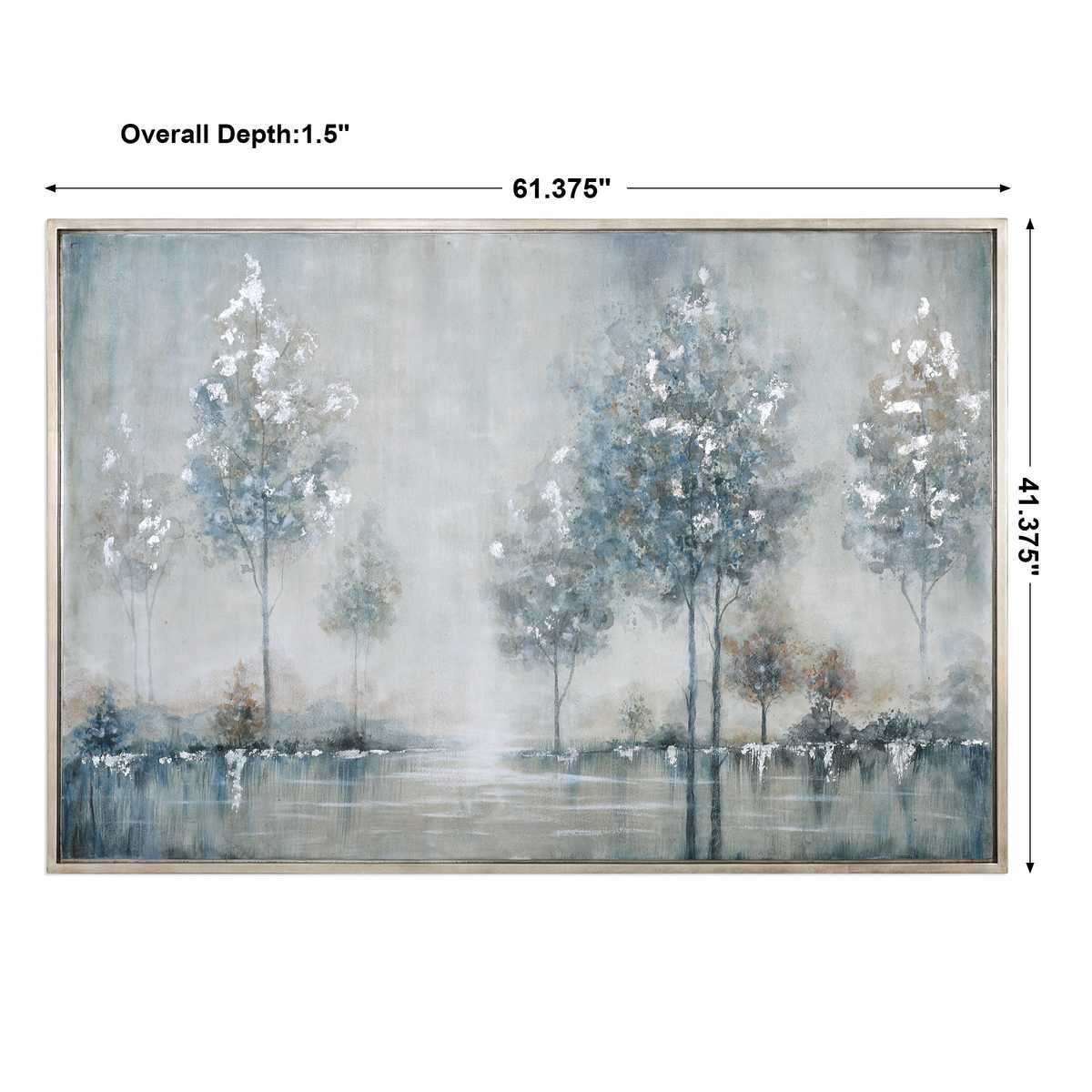 Walk In The Meadow Hand Painted Canvas - bold and creative art for unique interior décor | Image 3 | InSTYLE Home & Rugs
