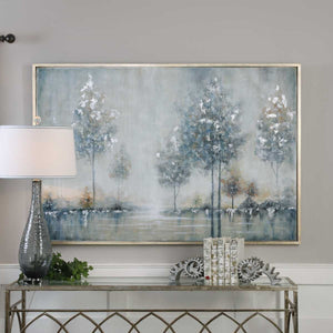 Walk In The Meadow Hand Painted Canvas - bold and creative art for unique interior décor | Image 1 | InSTYLE Home & Rugs