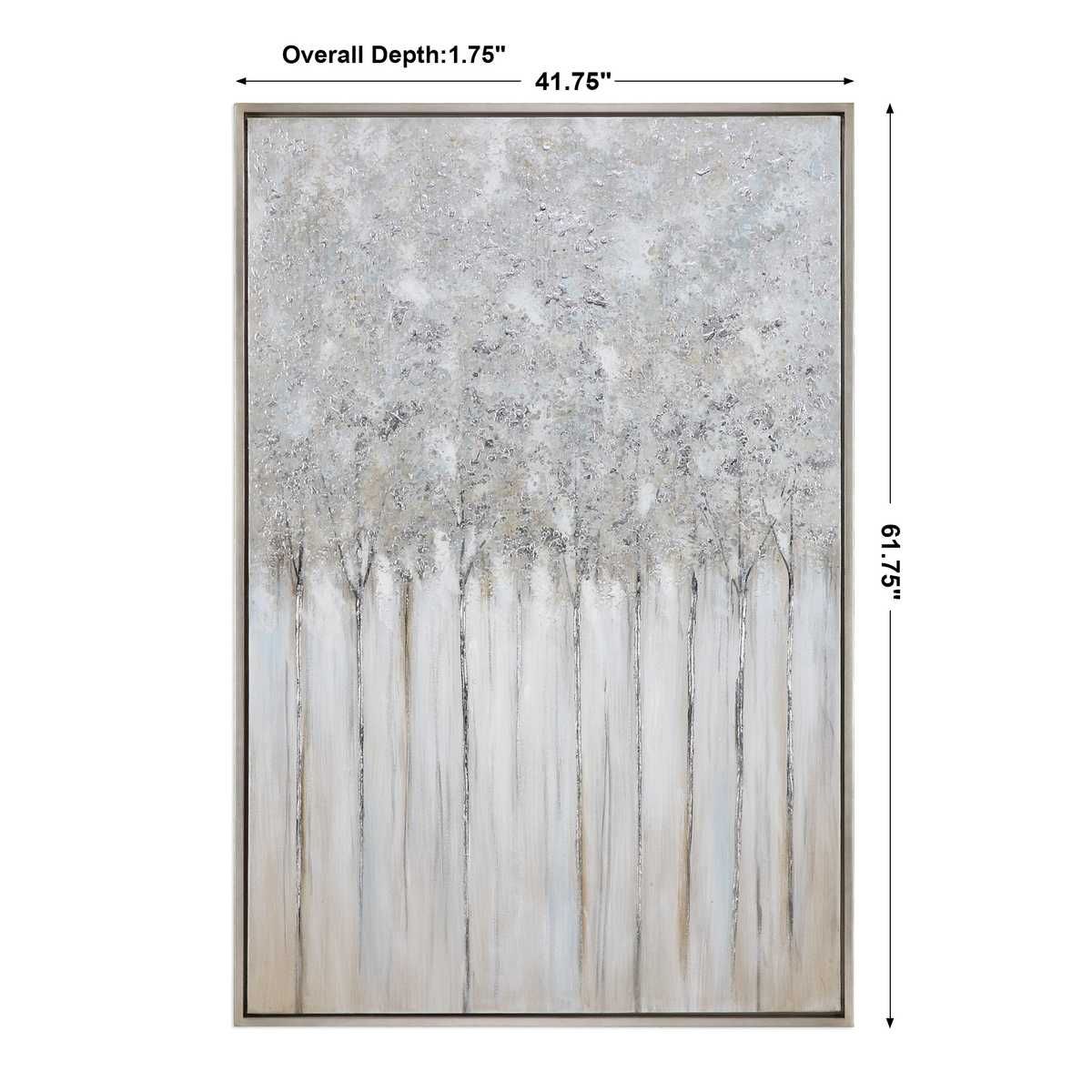 Strength In Numbers Hand Painted Canvas - eye-catching art pieces to enhance your home design | Image 4 | InSTYLE Home & Rugs