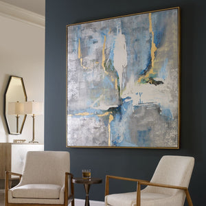 Meditation Hand Painted Canvas - timeless artwork that brings character to any space | Image 1 | InSTYLE Home & Rugs
