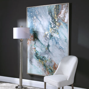 Mercury Hand Painted Canvas - eye-catching art pieces to enhance your home design | Image 6 | InSTYLE Home & Rugs