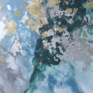 Mercury Hand Painted Canvas - eye-catching art pieces to enhance your home design | Image 4 | InSTYLE Home & Rugs
