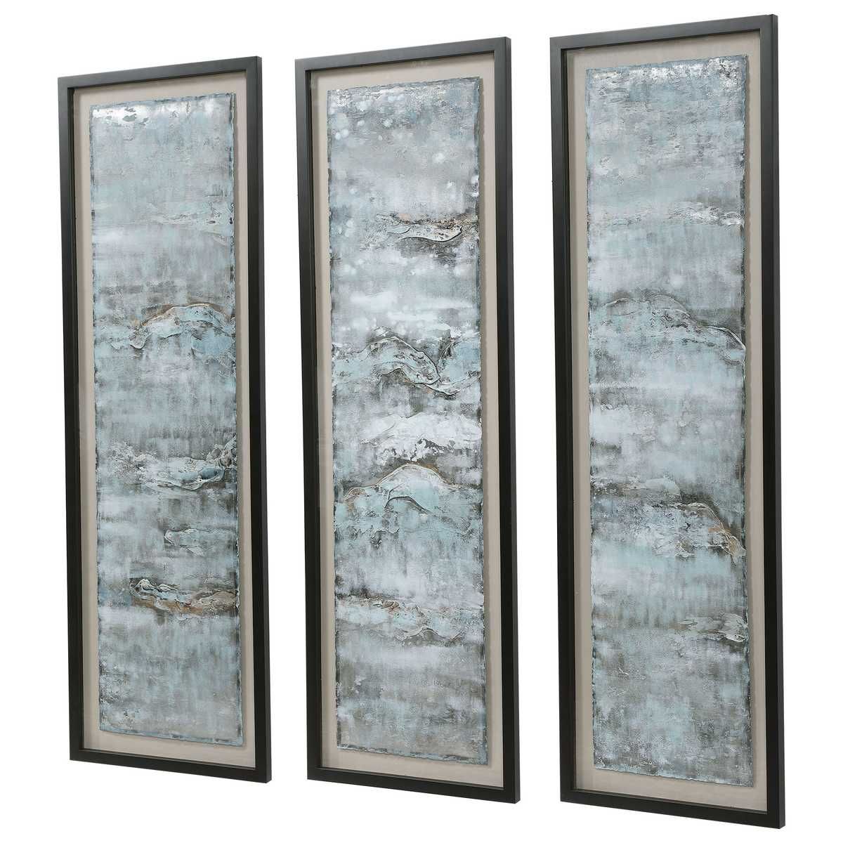 Ocean Swell Framed Prints, S/3, 3 Cartons - timeless artwork that brings character to any space | Image 3 | InSTYLE Home & Rugs