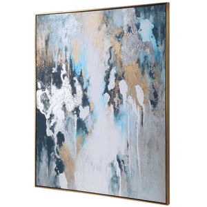 Stormy Seas Hand Painted Canvas - eye-catching art pieces to enhance your home design | Image 8 | InSTYLE Home & Rugs