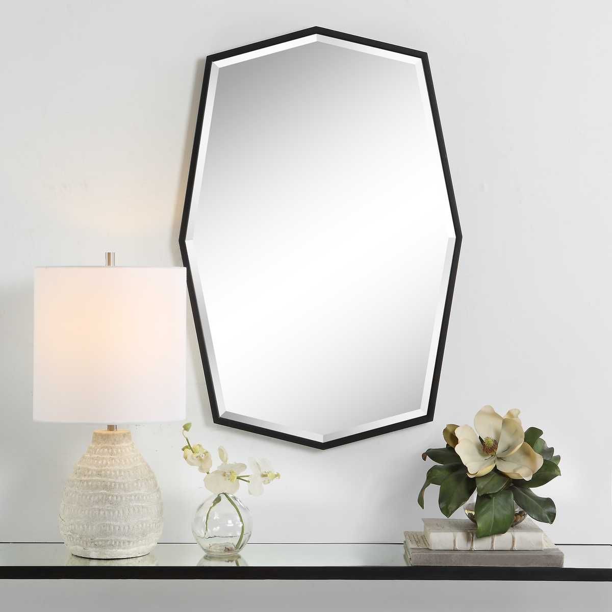 Facet Mirror - modern mirror with sleek design for contemporary interiors | Image 1 | InSTYLE Home & Rugs