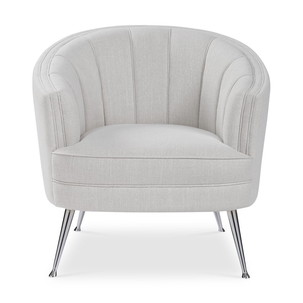 Janie Accent Chair - modern accent chair with comfortable cushioning and sleek design | Image 1 | InSTYLE Home & Rugs