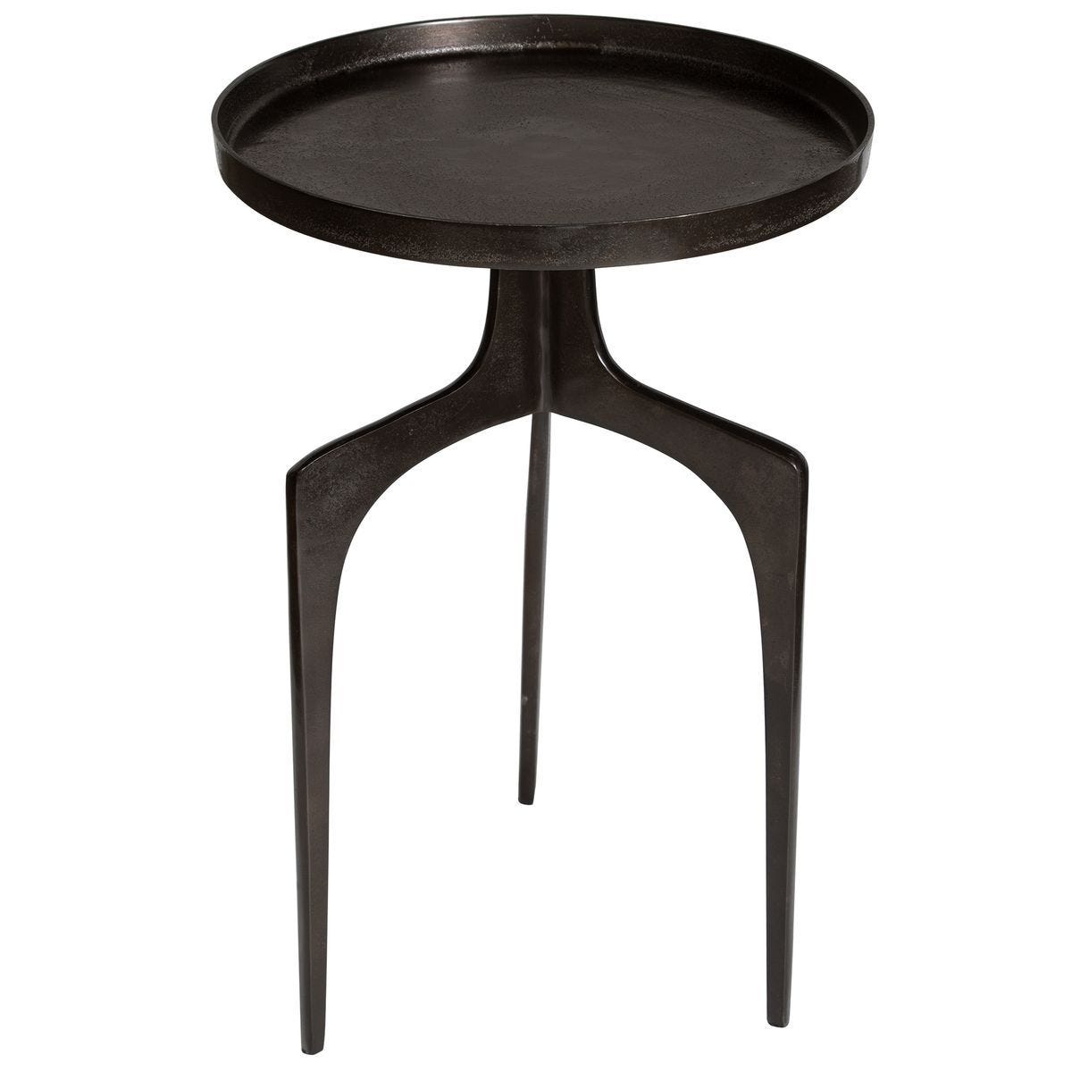Kenna Accent Table, Bronze - functional accent table with unique design for any room | Image 1 | InSTYLE Home & Rugs