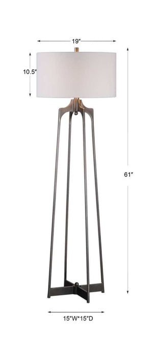 Adrian Floor Lamp - elegant lamps to enhance your room ambiance | Image 4 | InSTYLE Home & Rugs