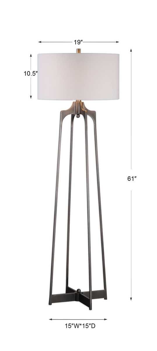 Adrian Floor Lamp - elegant lamps to enhance your room ambiance | Image 4 | InSTYLE Home & Rugs