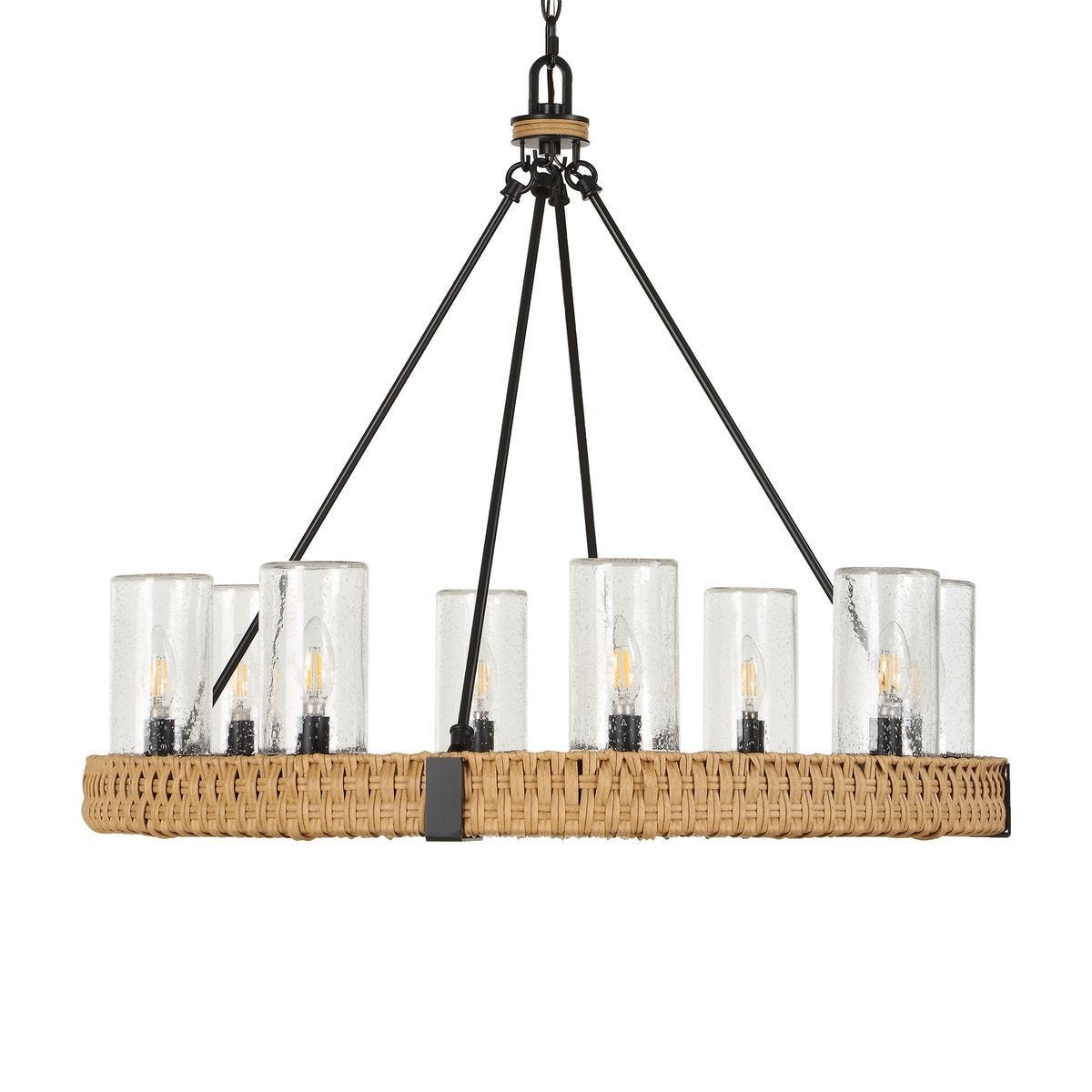 Palm Royal, 8 Lt Indoor-Outdoor Chandelier - energy-efficient and stylish designs | Image 3 | InSTYLE Home & Rugs