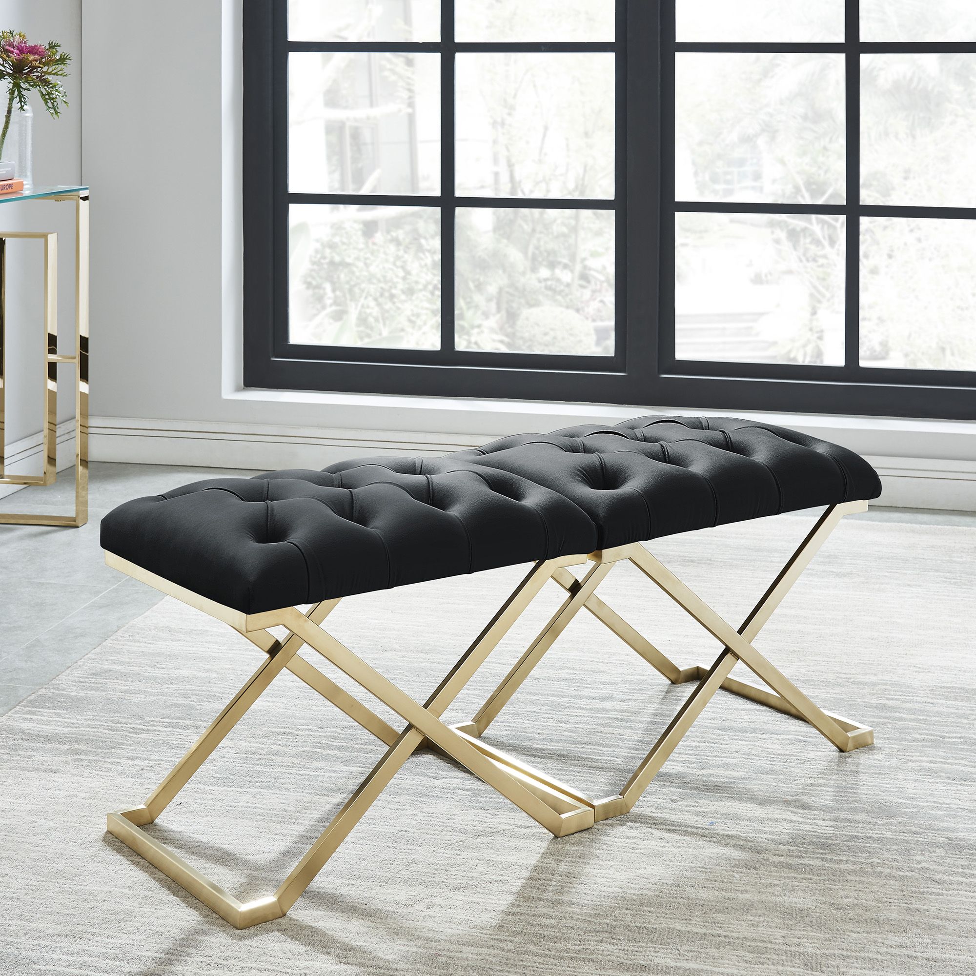 Rada Bench - perfect for entryways or patios | Image 6 | InSTYLE Home & Rugs
