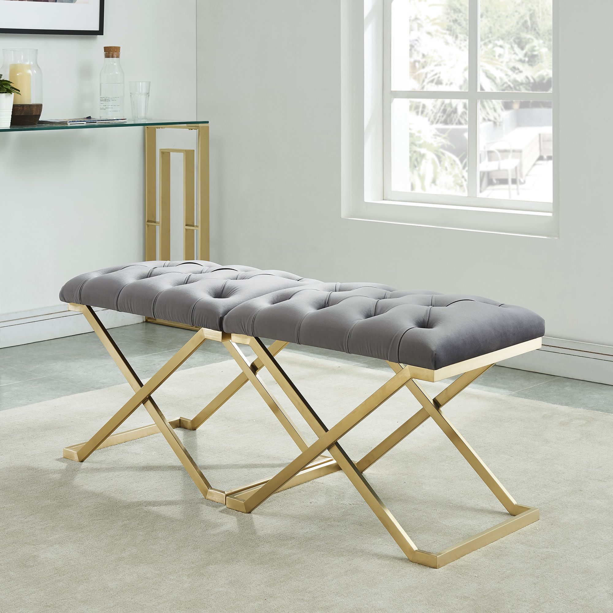 Rada Bench - perfect for entryways or patios | Image 13 | InSTYLE Home & Rugs