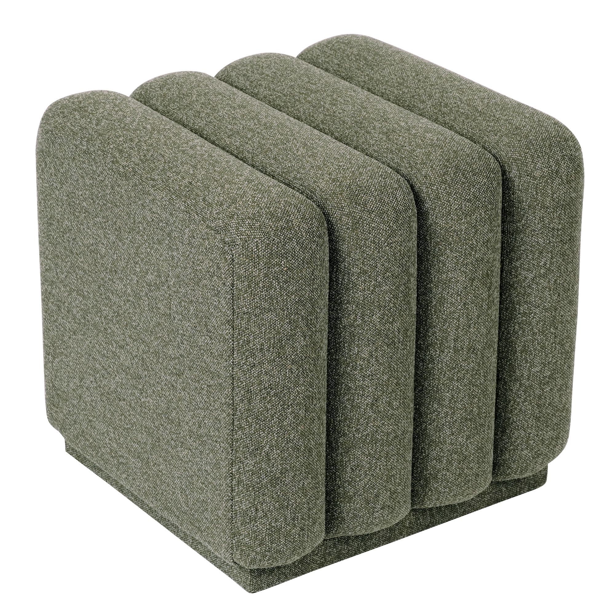 Rigel Small Square Ottoman - chic ottomans for living rooms | Image 17 | InSTYLE Home & Rugs