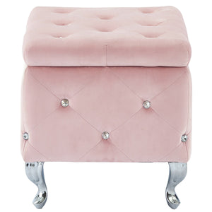 Monique Square Storage Ottoman - comfortable ottomans for any room | Image 4 | InSTYLE Home & Rugs