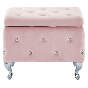 Monique Square Storage Ottoman - comfortable ottomans for any room | Image 5 | InSTYLE Home & Rugs