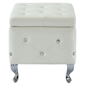 Monique Square Storage Ottoman - comfortable ottomans for any room | Image 11 | InSTYLE Home & Rugs