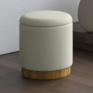 Alya Round Storage Ottoman - chic ottomans for living rooms | Image 18 | InSTYLE Home & Rugs