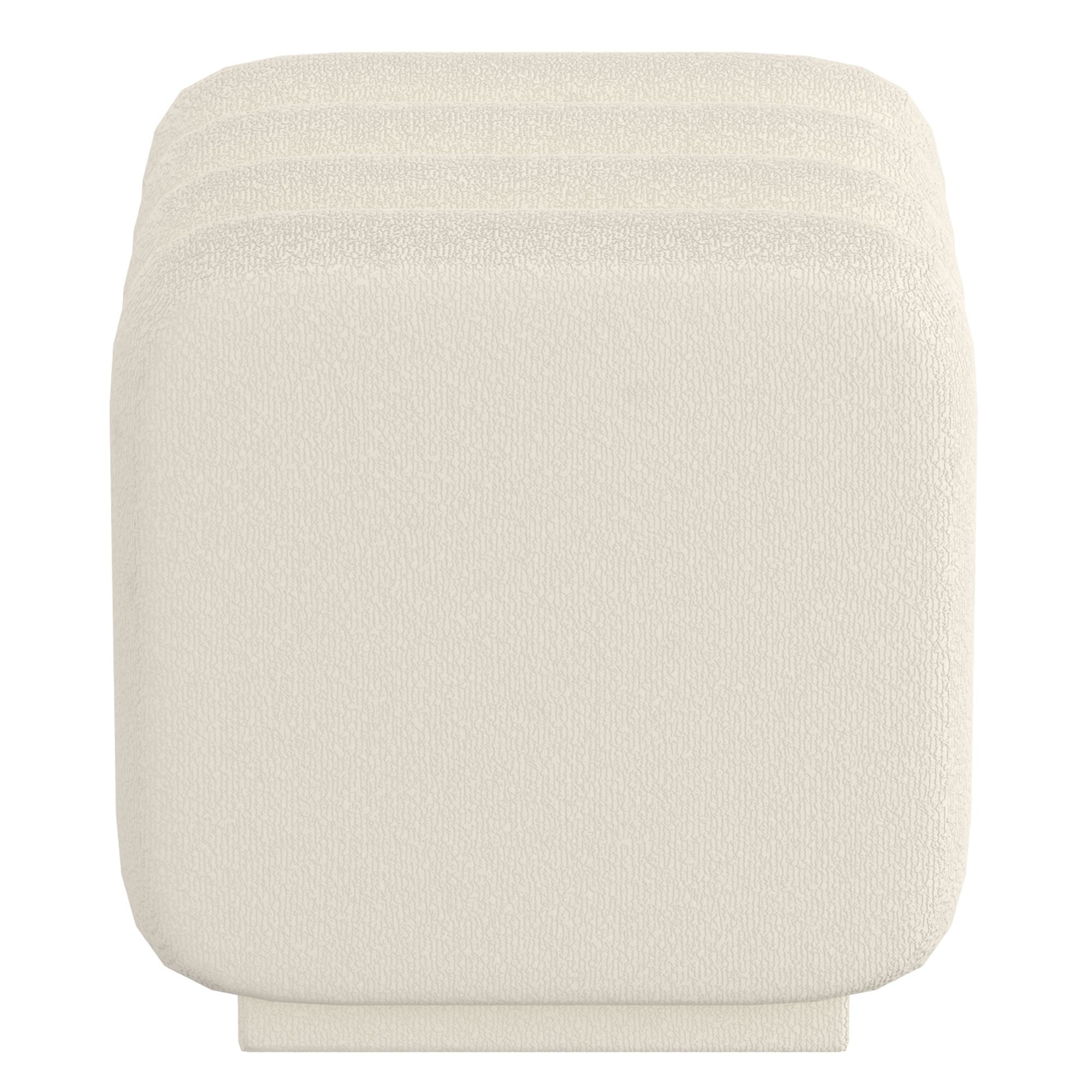 Rigel Small Square Ottoman - chic ottomans for living rooms | Image 12 | InSTYLE Home & Rugs