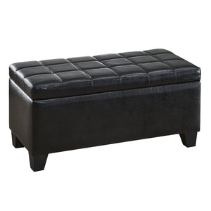 Winston Rectangular Storage Ottoman Bench - perfect footrests with style | Image 1 | InSTYLE Home & Rugs
