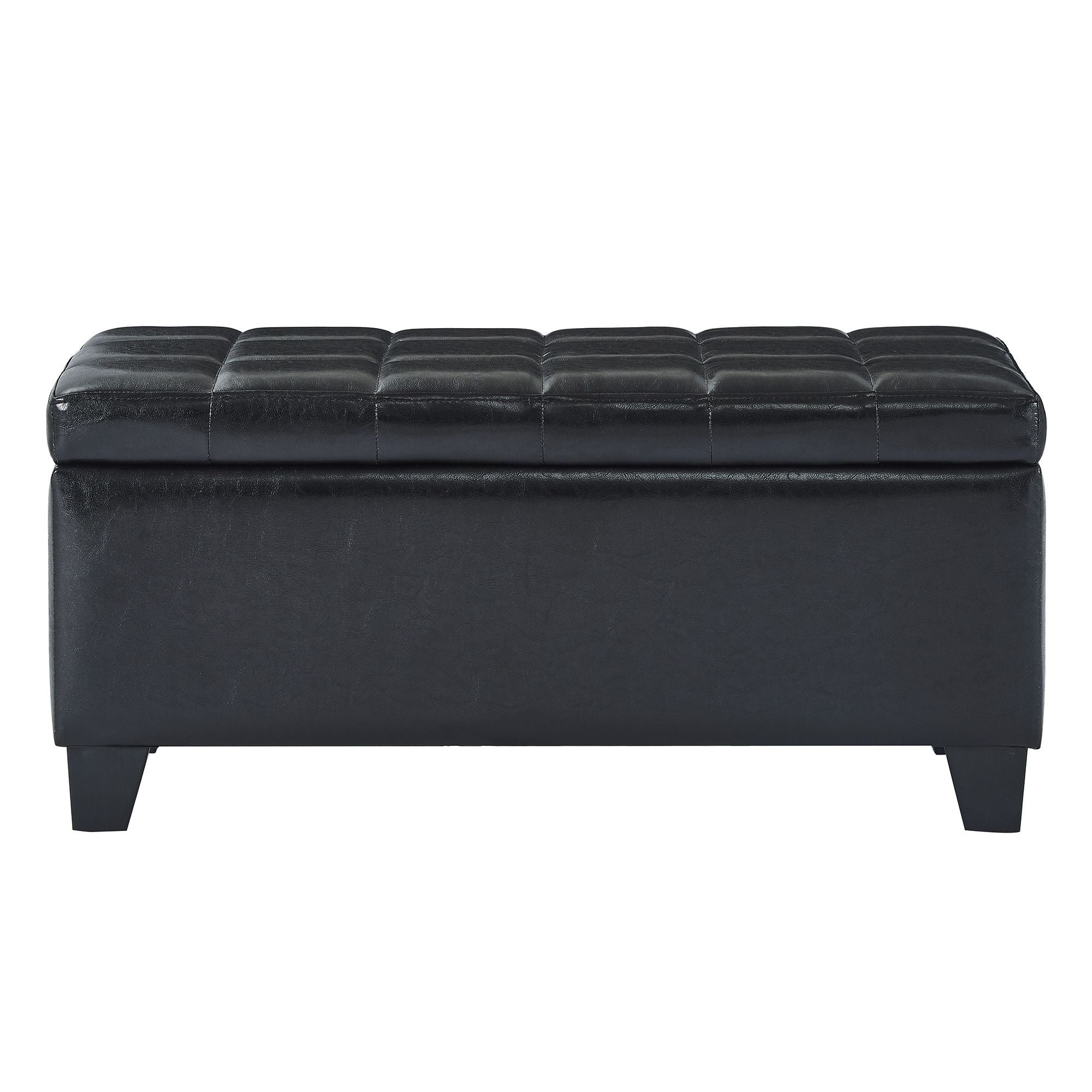 Winston Rectangular Storage Ottoman Bench - perfect footrests with style | Image 6 | InSTYLE Home & Rugs