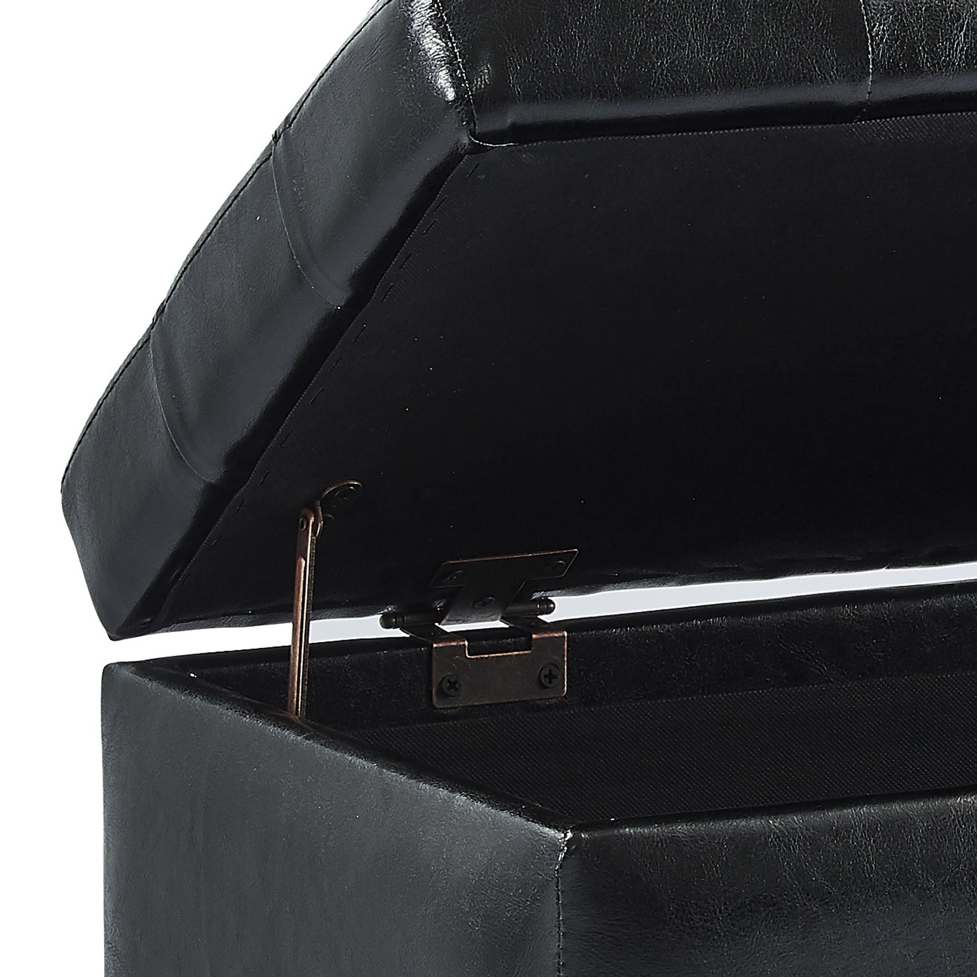 Winston Rectangular Storage Ottoman Bench - perfect footrests with style | Image 8 | InSTYLE Home & Rugs