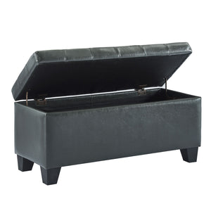 Winston Rectangular Storage Ottoman Bench - perfect footrests with style | Image 2 | InSTYLE Home & Rugs