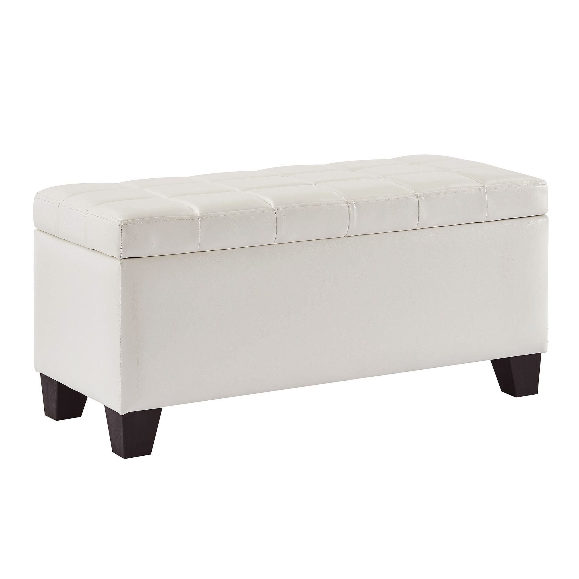 Winston Rectangular Storage Ottoman Bench - perfect footrests with style | Image 3 | InSTYLE Home & Rugs