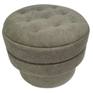 Kepler Round Storage Ottoman - perfect footrests with style | Image 7 | InSTYLE Home & Rugs