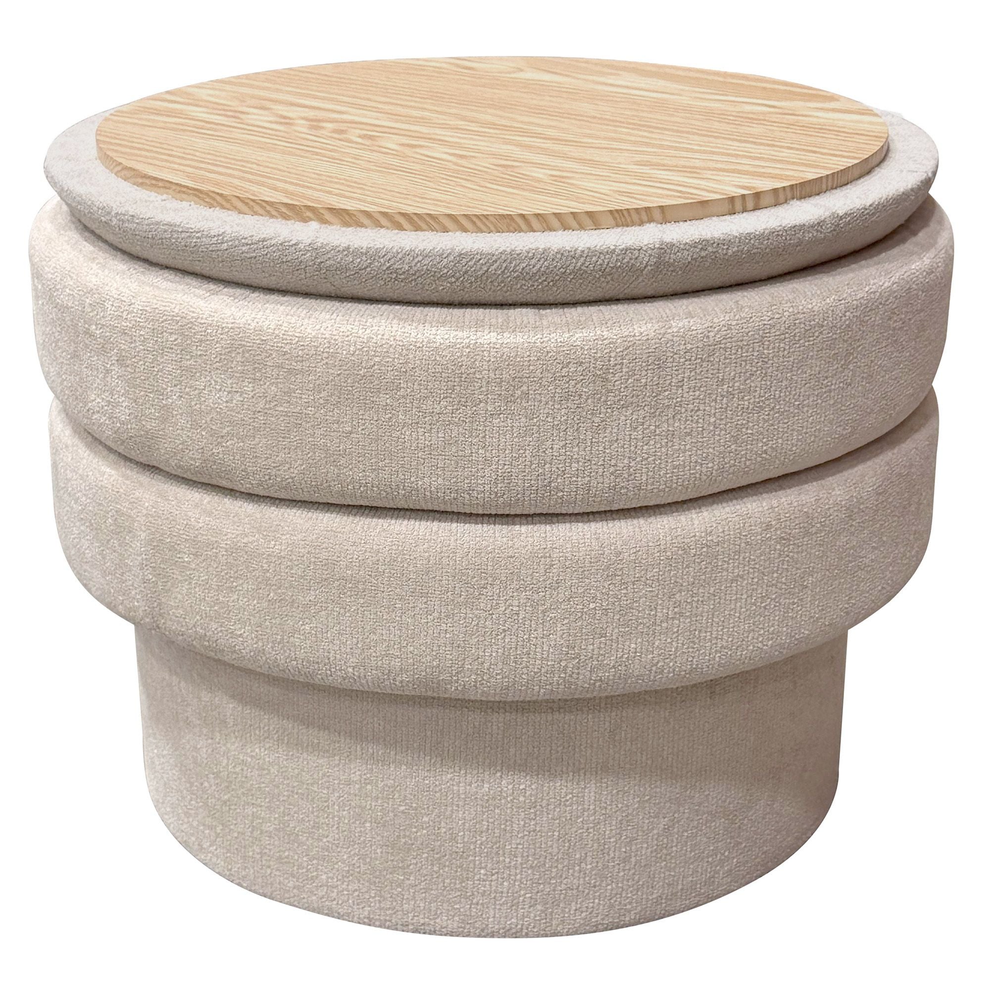 Kepler Round Storage Ottoman - perfect footrests with style | Image 16 | InSTYLE Home & Rugs