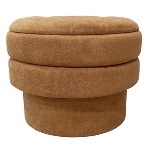 Kepler Round Storage Ottoman - perfect footrests with style | Image 3 | InSTYLE Home & Rugs