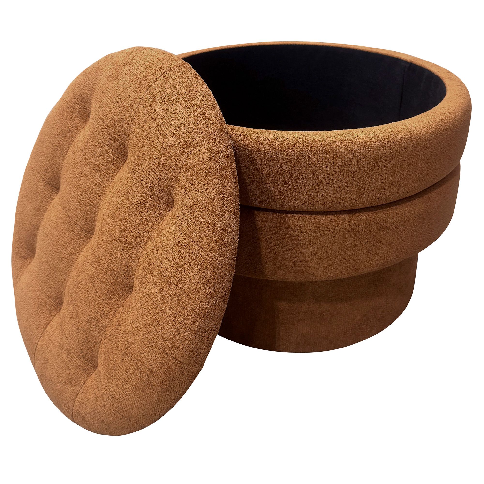 Kepler Round Storage Ottoman - perfect footrests with style | Image 20 | InSTYLE Home & Rugs
