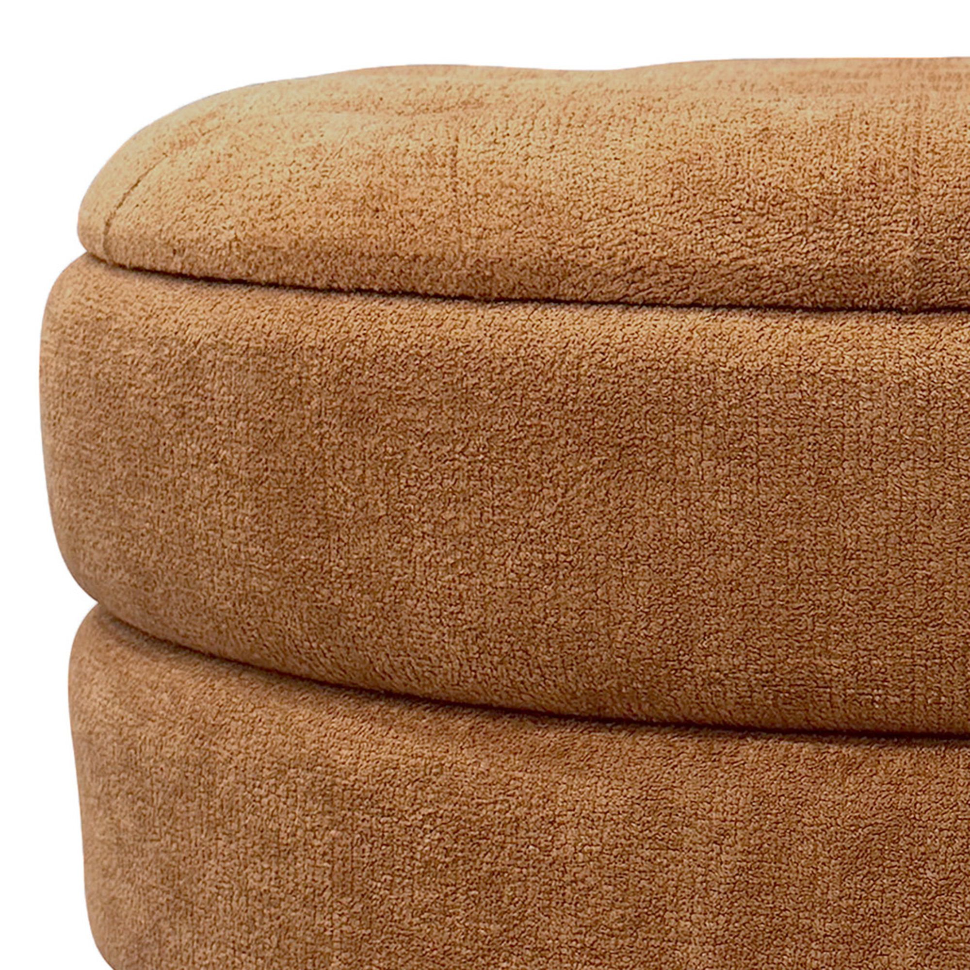 Kepler Round Storage Ottoman - perfect footrests with style | Image 24 | InSTYLE Home & Rugs