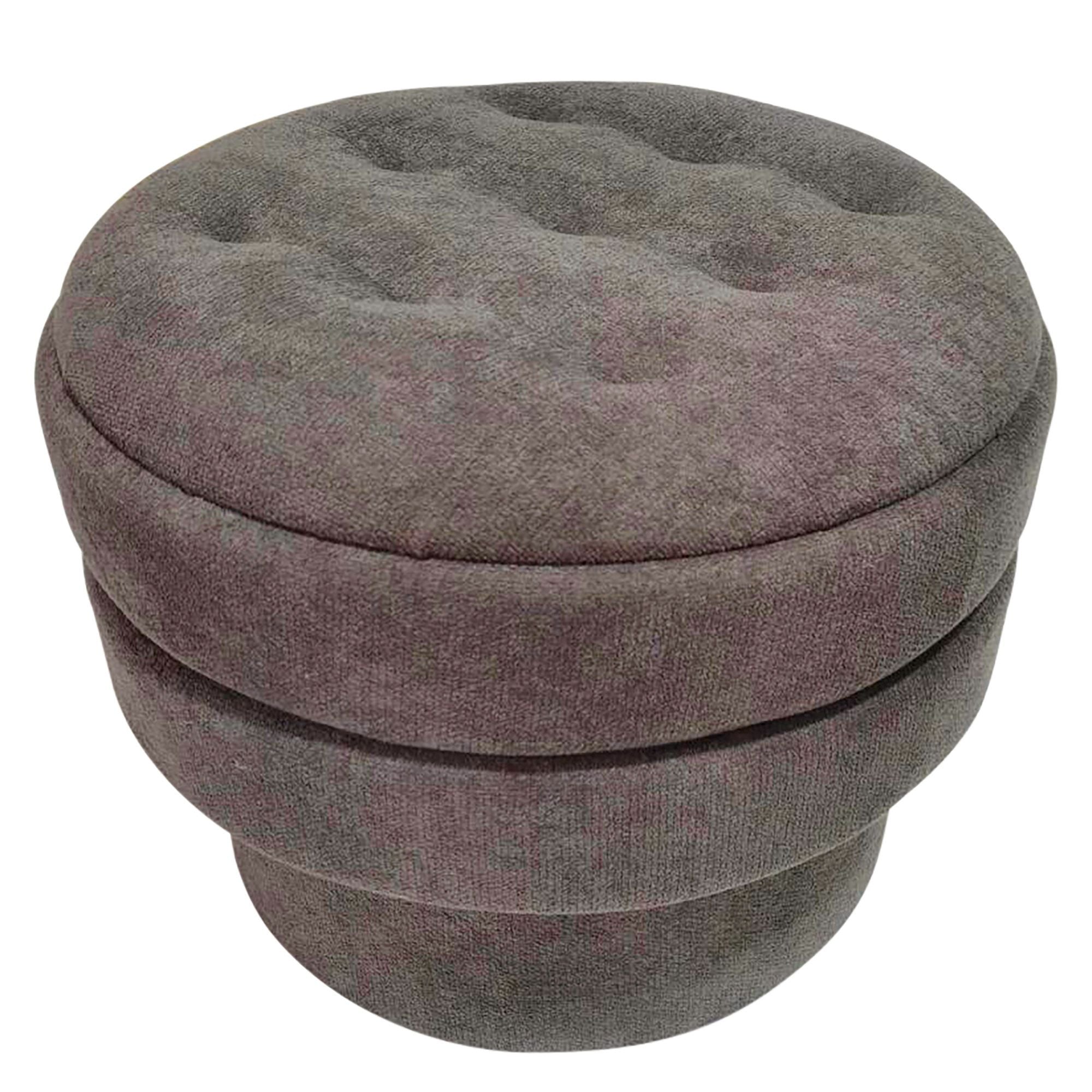 Kepler Round Storage Ottoman - perfect footrests with style | Image 28 | InSTYLE Home & Rugs