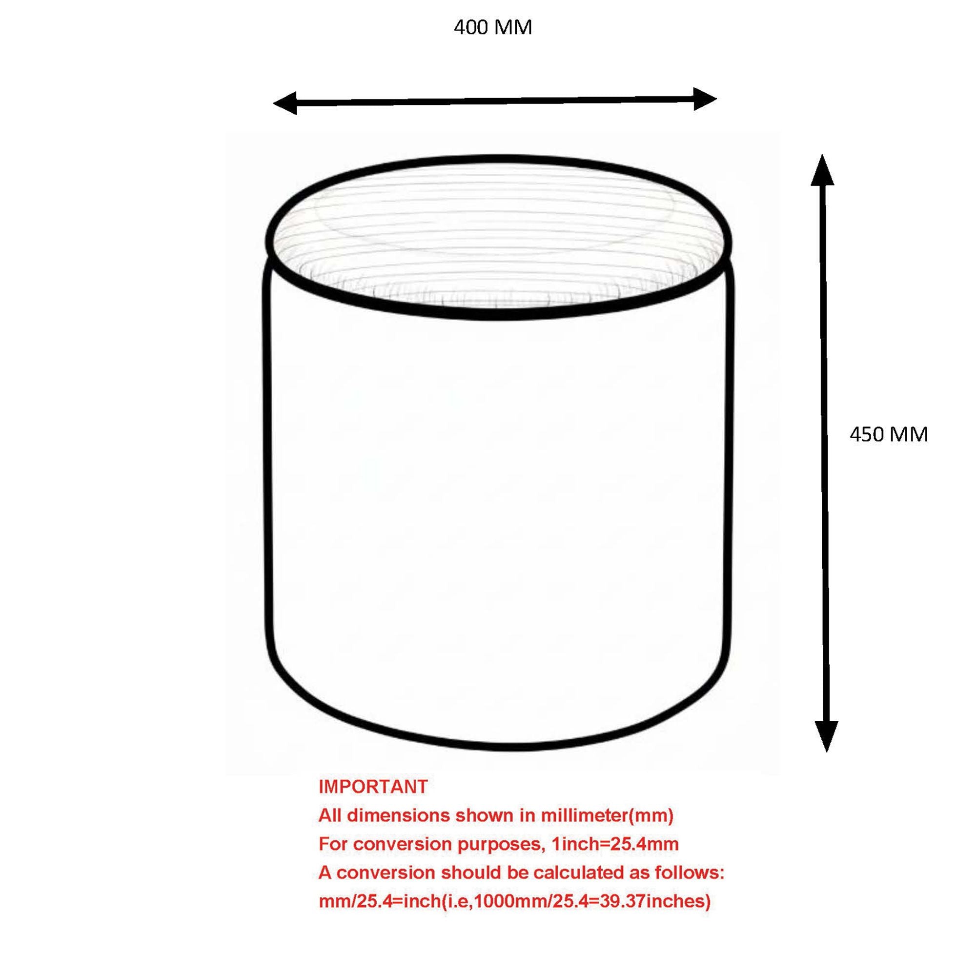 Indigo Round Storage Ottoman - comfortable ottomans for any room | Image 9 | InSTYLE Home & Rugs