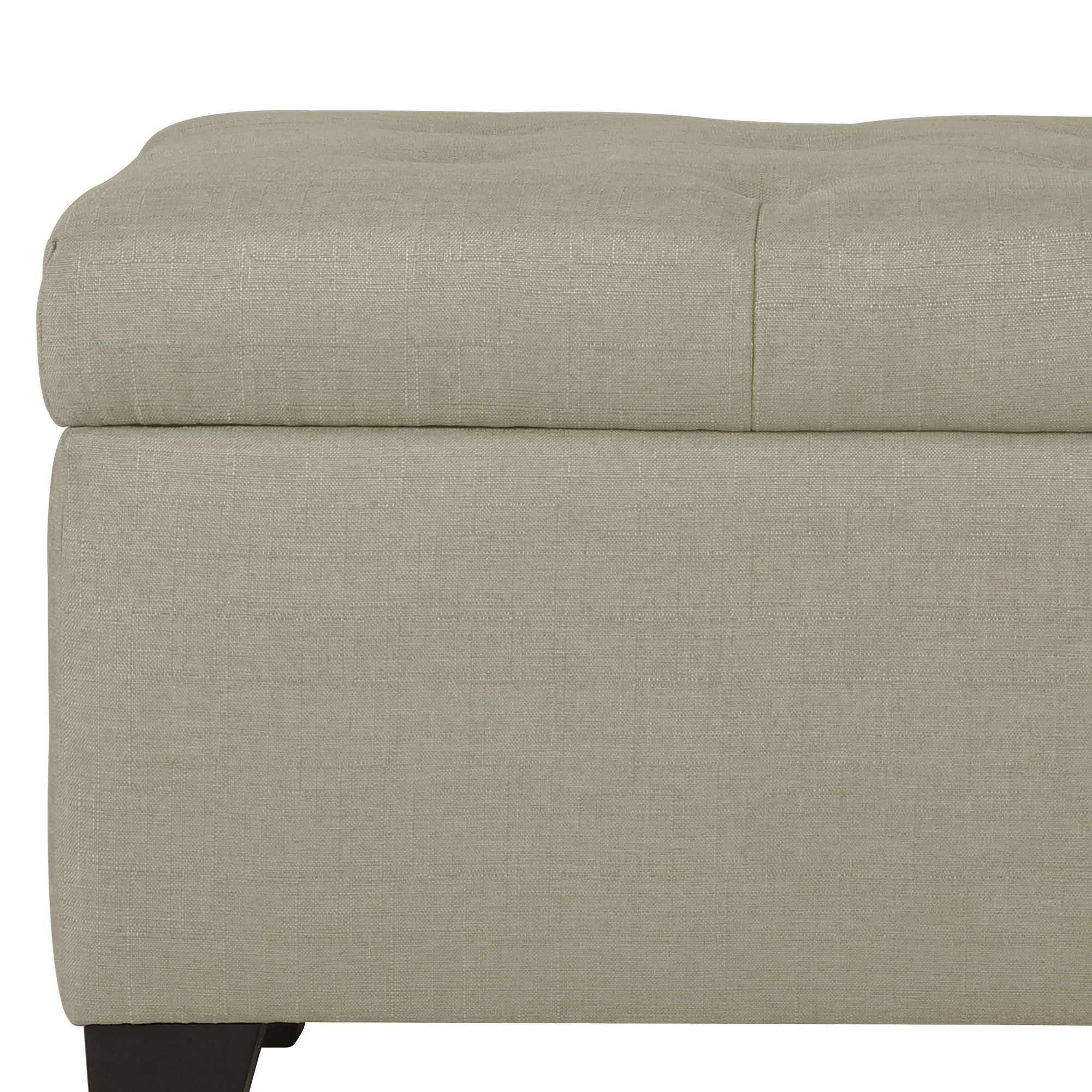 Harper Rectangular Storage Ottoman Bench - chic ottomans for living rooms | Image 8 | InSTYLE Home & Rugs