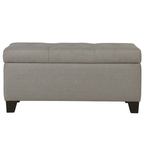 Harper Rectangular Storage Ottoman Bench - chic ottomans for living rooms | Image 2 | InSTYLE Home & Rugs