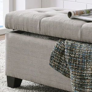 Harper Rectangular Storage Ottoman Bench - chic ottomans for living rooms | Image 13 | InSTYLE Home & Rugs