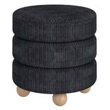 Willo Round Ottoman - perfect footrests with style | Image 1 | InSTYLE Home &amp; Rugs