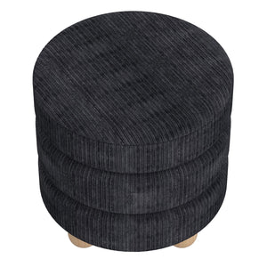 Willo Round Ottoman - perfect footrests with style | Image 6 | InSTYLE Home &amp; Rugs