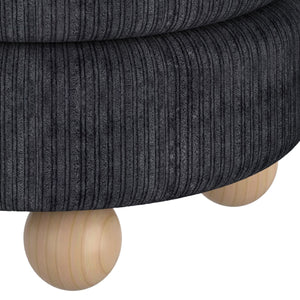 Willo Round Ottoman - perfect footrests with style | Image 7 | InSTYLE Home &amp; Rugs
