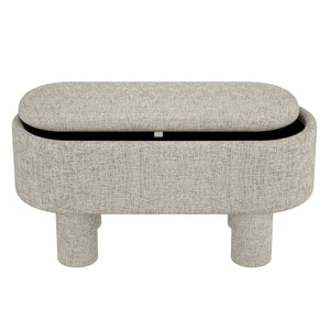 Sezron Storage Ottoman Bench - chic ottomans for living rooms | Image 11 | InSTYLE Home & Rugs
