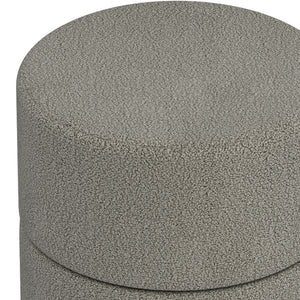 Novar Round Swivel Ottoman - chic ottomans for living rooms | Image 5 | InSTYLE Home & Rugs