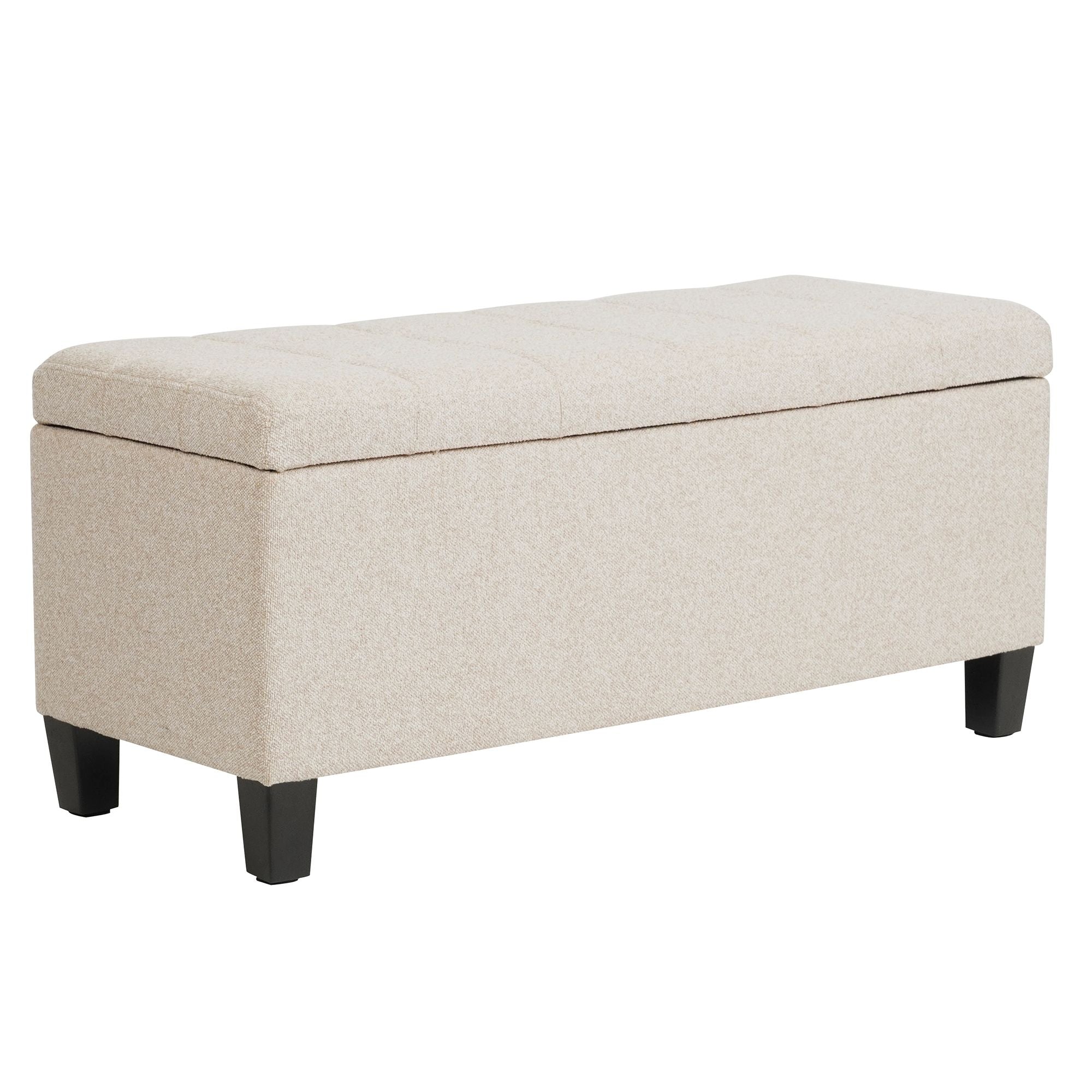 Lila Storage Ottoman Bench - chic ottomans for living rooms | Image 17 | InSTYLE Home & Rugs
