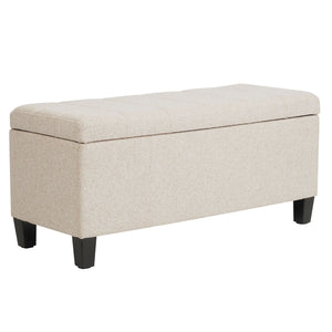 Lila Storage Ottoman Bench - chic ottomans for living rooms | Image 17 | InSTYLE Home & Rugs