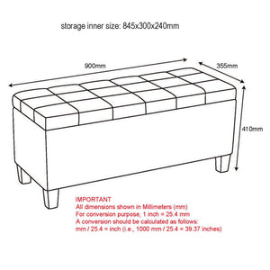 Sonos Storage Ottoman Bench - perfect footrests with style | Image 9 | InSTYLE Home & Rugs