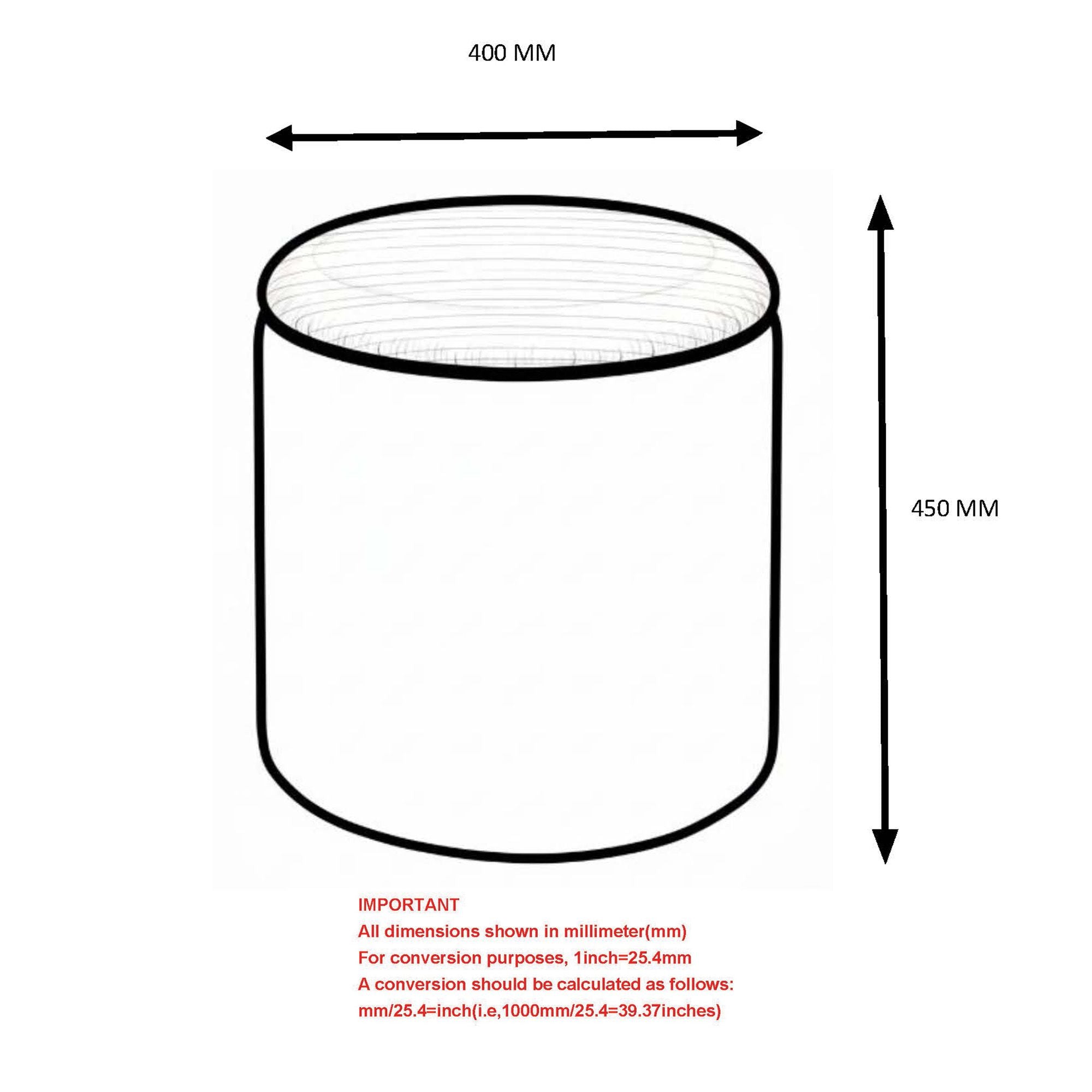 Dalia Round Storage Ottoman - chic ottomans for living rooms | Image 8 | InSTYLE Home & Rugs