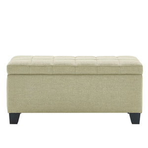 Lila Rectangular Storage Ottoman Bench - comfortable ottomans for any room | Image 5 | InSTYLE Home & Rugs