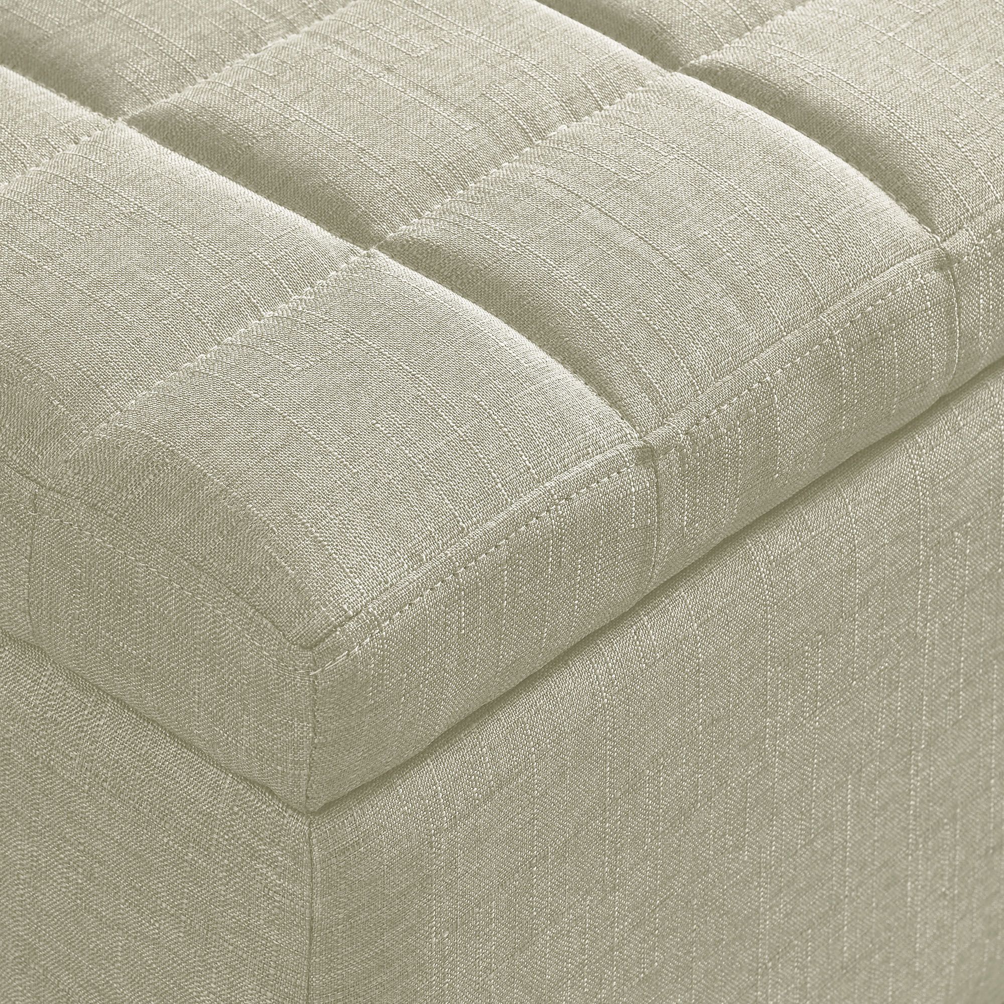 Lila Storage Ottoman Bench - comfortable ottomans for any room | Image 7 | InSTYLE Home & Rugs