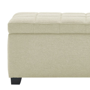 Lila Rectangular Storage Ottoman Bench - comfortable ottomans for any room | Image 8 | InSTYLE Home & Rugs