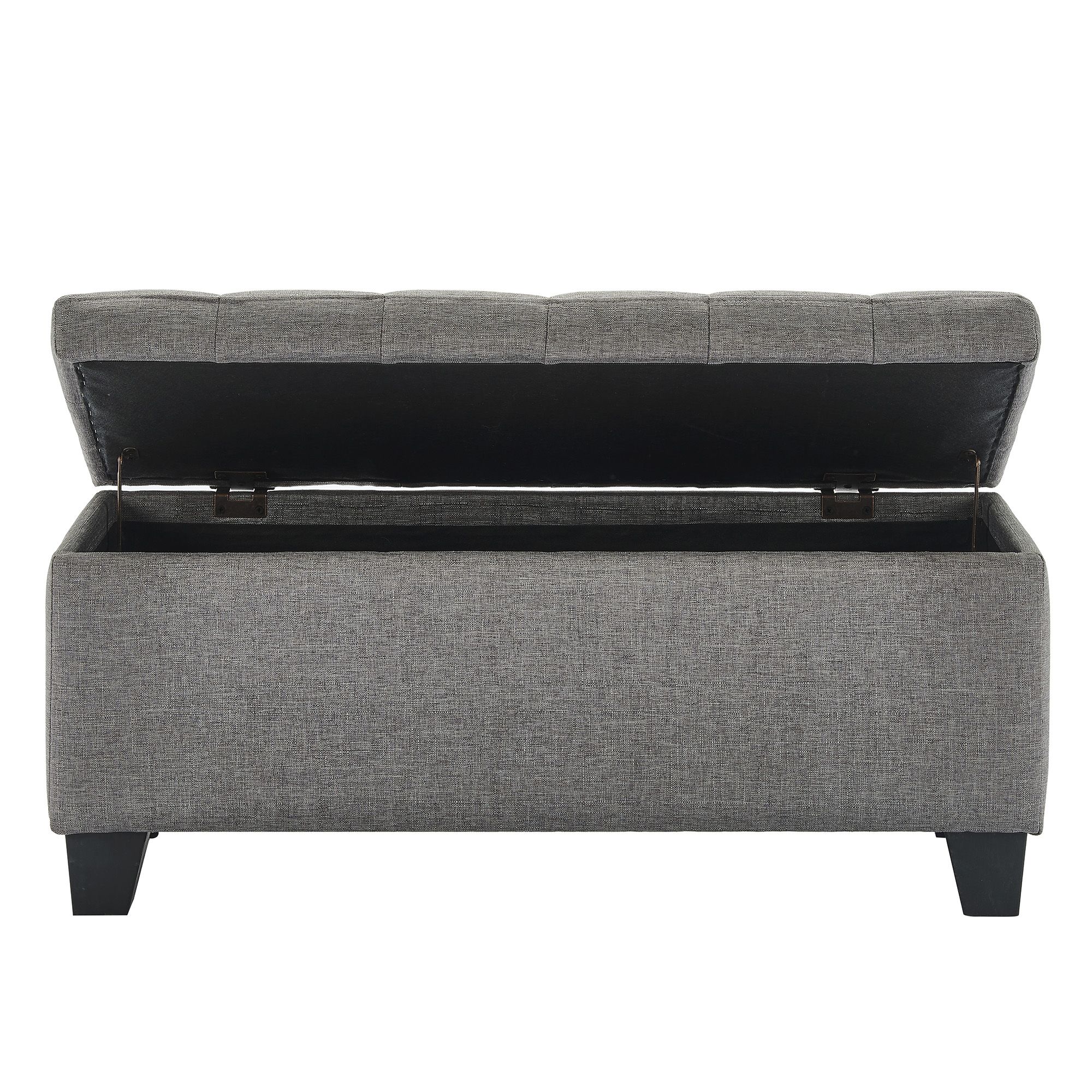 Lila Rectangular Storage Ottoman Bench - comfortable ottomans for any room | Image 11 | InSTYLE Home & Rugs